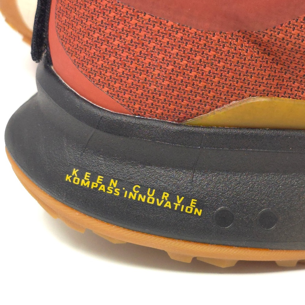KEEN Sneakers 450 Dirt Hiking Curve Kompass Inovation Trail Safari Red Ochre - Picture 8 of 10